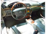 2002 Mercedes-Benz S 600 Sedan Charcoal Interior