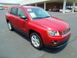 2012 Deep Cherry Red Crystal Pearl Jeep Compass Sport #67745398