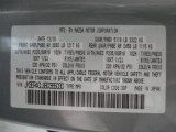 2011 CX-7 Color Code for Liquid Silver Metallic - Color Code: 38P