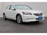 2012 White Diamond Pearl Honda Accord EX-L V6 Sedan #67845371