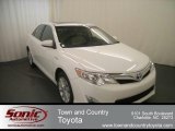 2012 Super White Toyota Camry Hybrid XLE #67845584