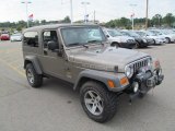 2005 Jeep Wrangler Unlimited Rubicon Sahara 4x4 Front 3/4 View