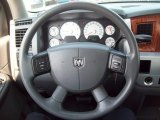 2008 Dodge Ram 3500 ST Quad Cab 4x4 Flat Bed Steering Wheel