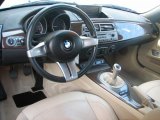 2003 BMW Z4 3.0i Roadster Beige Interior