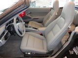 2012 Porsche New 911 Carrera Cabriolet Platinum Grey Interior