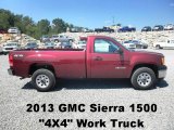 2013 Sonoma Red Metallic GMC Sierra 1500 Regular Cab 4x4 #67845801