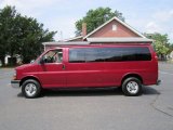 2007 Sport Red Metallic Chevrolet Express LS 3500 Extended Passenger Van #67845796