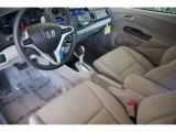 2012 Honda Insight LX Hybrid Gray Interior