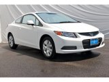 2012 Taffeta White Honda Civic LX Coupe #67845432