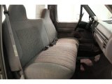 1996 Ford F250 XL Regular Cab Grey Interior