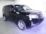 2012 Crystal Black Pearl Honda Pilot EX-L 4WD #67901218