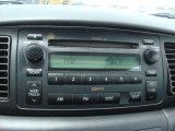 2005 Toyota Corolla XRS Audio System