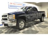 2009 Imperial Blue Metallic Chevrolet Silverado 2500HD LT Extended Cab 4x4 #67901501