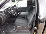 2013 GMC Sierra 1500 SLT Regular Cab 4x4 Ebony Interior