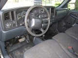 2000 Chevrolet Silverado 2500 LS Regular Cab 4x4 Graphite Interior