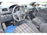 2013 Volkswagen GTI 2 Door Interlagos Plaid Cloth Interior