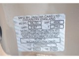 2000 XK Color Code for Topaz Metallic - Color Code: SEC
