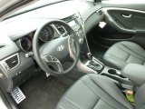 2013 Hyundai Elantra GT Black Interior