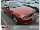 2008 Sedona Red Metallic BMW 1 Series 128i Coupe #67901041