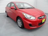 2012 Boston Red Hyundai Accent GLS 4 Door #67901012