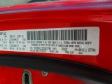 2012 Ram 3500 HD Color Code for Flame Red - Color Code: PR4