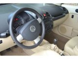 2006 Volkswagen New Beetle TDI Coupe Cream Interior