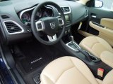 2012 Dodge Avenger SXT Black/Light Frost Beige Interior