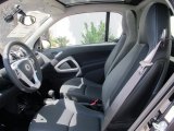 2013 Smart fortwo passion coupe Black Leather Interior