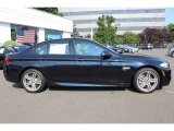 Carbon Black Metallic BMW 5 Series in 2012