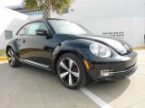 2012 Deep Black Pearl Metallic Volkswagen Beetle Turbo #67962096