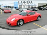 2008 Guards Red Porsche Cayman  #67961827