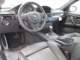 2012 BMW 3 Series 335i xDrive Coupe Black Interior