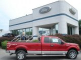 2012 Red Candy Metallic Ford F150 XLT SuperCab 4x4 #67961502