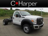 2012 Oxford White Ford F550 Super Duty XL Regular Cab 4x4 Chassis #67961427