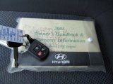 2005 Hyundai Elantra GLS Hatchback Books/Manuals