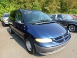 Patriot Blue Pearl Dodge Caravan in 2000