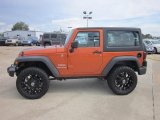 2011 Jeep Wrangler Sport S 4x4 Custom Wheels