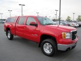 Fire Red GMC Sierra 2500HD in 2007