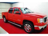 2010 Fire Red GMC Sierra 1500 SLT Crew Cab #67961636