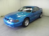 1995 Ford Mustang V6 Coupe Front 3/4 View