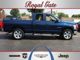 Patriot Blue Pearl Dodge Ram 1500 in 2008