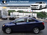 2012 Blue Topaz Metallic Chevrolet Sonic LT Sedan #68018938