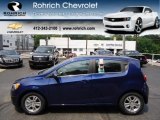 2012 Blue Topaz Metallic Chevrolet Sonic LT Hatch #68018937