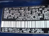 2008 tC Color Code for Nautical Blue Metallic - Color Code: 8S6