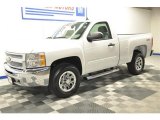 2013 Summit White Chevrolet Silverado 1500 LT Regular Cab 4x4 #68018915