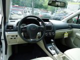 2012 Subaru Impreza 2.0i Limited 5 Door Ivory Interior