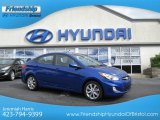 2013 Marathon Blue Hyundai Accent GLS 4 Door #68018752