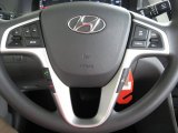 2013 Hyundai Accent GLS 4 Door Steering Wheel