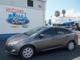 2012 Sterling Grey Metallic Ford Focus SE Sedan #68042629