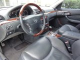 2003 Mercedes-Benz S 600 Sedan Charcoal Interior